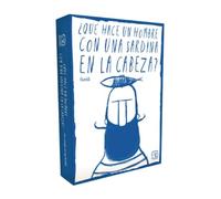 QUE HACE UN HOMBRE CON UNA SARDINA EN LA CABEZA
