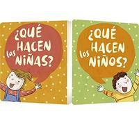 Qué hacen las niñas?/ Qué hacen los niños?