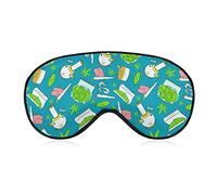 Qué hacer si tienes un antifaz de hierba para dormir Blackout Night Blindfold con correa ajustable para hombres, mujeres, viajes, yoga, siesta