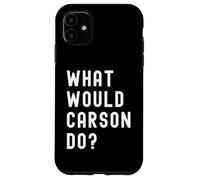 ¿Qué haría Carson? Carcasa para iPhone 11
