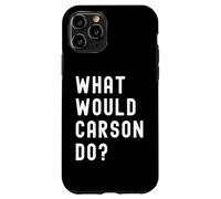 ¿Qué haría Carson? Carcasa para iPhone 11 Pro