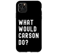 ¿Qué haría Carson? Carcasa para iPhone 11 Pro Max