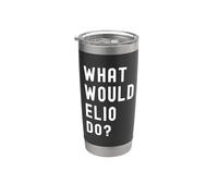 ¿Qué haría Elio? Vaso térmico de acero inoxidable de doble pared