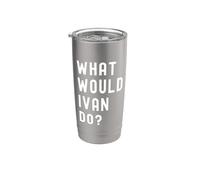¿Qué haría Ivan? Vaso térmico de acero inoxidable de doble pared