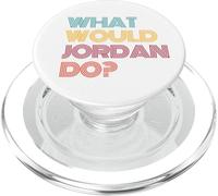¿Qué haría Jordan? Me Encanta Jordania PopSockets PopGrip para MagSafe