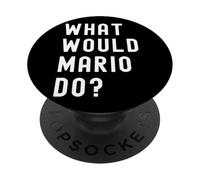 ¿Qué haría Mario? PopSockets PopGrip Adhesivo