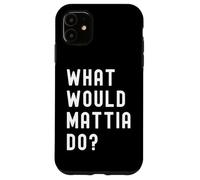 ¿Qué haría Mattia? Carcasa para iPhone 11