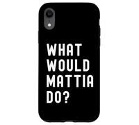 ¿Qué haría Mattia? Carcasa para iPhone XR