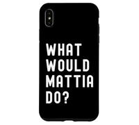 ¿Qué haría Mattia? Carcasa para iPhone XS Max