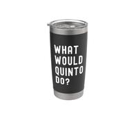 ¿Qué haría Quinto? Vaso térmico de acero inoxidable de doble pared