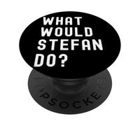 ¿Qué haría Stefan? PopSockets PopGrip Adhesivo