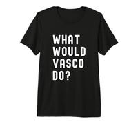 ¿Qué haría Vasco? Camiseta Premium