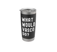 ¿Qué haría Vasco? Vaso térmico de acero inoxidable de doble pared