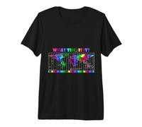 ¿Qué Hora es? Mapa de Zona horaria Mundial Camiseta Premium