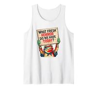 Qué Horror Fresco Tenemos Hoy Funny Protest Frog Camiseta sin Mangas