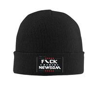 Que Le Jodan A Newsom Unisex Skull Cap Clásico Watch Cap Grueso Gorros con Vuelta para Clima Frío Ciclismo Al Aire Libre