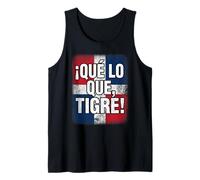 Que Lo Que Tigre Diseño República Dominicana Camiseta sin Mangas