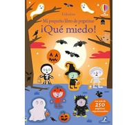 ¡Qué miedo! (Mi pequeño libro de pegatinas)