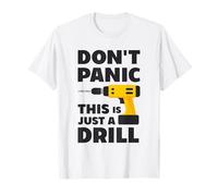 Que no Cunda el Pánico Solo un Simulacro - Humor Manitas Camiseta
