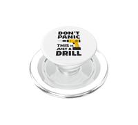 Que no Cunda el Pánico Solo un Simulacro - Humor Manitas PopSockets PopGrip para MagSafe