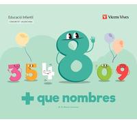 + que nombres. Quadern 8 VAL