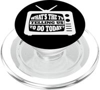 ¿Qué Nos Dice la televisión Que hagamos Hoy? Media TV Internet PopSockets PopGrip para MagSafe
