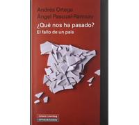 ¿Qué nos ha pasado?: El fallo de un país (Ensayo)