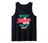 ¿Qué número Estamos en Funny Bunco Game Night Babe Dice Women Camiseta sin Mangas