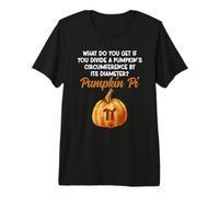 ¿Qué obtienes si Divides una Calabaza Pi Funny Halloween Camiseta Premium