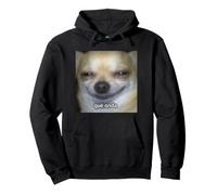 ¿Qué Onda? Divertido Perro Chihuahua Borroso Meme Español Sudadera con Capucha