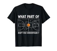 ¿Qué Parte de Don't You Understand Basketball Coach Funny Camiseta