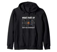 ¿Qué Parte de Don't You Understand Basketball Coach Funny Sudadera con Capucha
