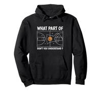 ¿Qué Parte de Don't You Understand Basketball Coach Funny Sudadera con Capucha