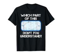 ¿Qué parte de esto no entiendes el disco de jugador de hockey Camiseta