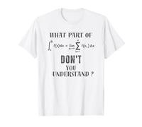 ¿Qué Parte de la ecuación científica no entiendes? Camiseta
