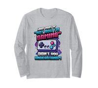 ¿Qué Parte de no Ahora Estoy Jugando No Molestar a un Jugador Divertido Manga Larga