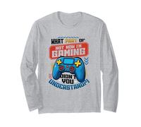 ¿Qué Parte de no Ahora Estoy Jugando No Molestar a un Jugador Divertido Manga Larga