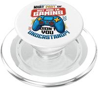 ¿Qué Parte de no Ahora Estoy Jugando No Molestar a un Jugador Divertido PopSockets PopGrip para MagSafe