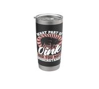 ¿Qué parte de Oink hizo usted animales de granja Ganado Cría de cerdos Vaso térmico de acero inoxidable de doble pared