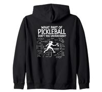 ¿Qué Parte de Pickleball no entiendes jugadora Femenina? Sudadera con Capucha