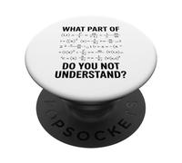 Qué Parte del Problema No Entiendes De Ecuaciones PopSockets PopGrip Adhesivo
