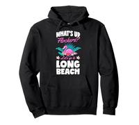 ¿Qué Pasa Flockers Vamos a Long Beach California Sudadera con Capucha