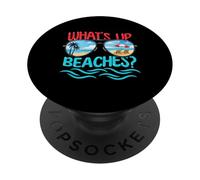 Qué Pasa Playas Divertido Familia Vacaciones Viaje Cruising PopSockets PopGrip Adhesivo