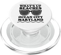 Qué Pasa Playas Ocean City Maryland Coincidencia Ocean City PopSockets PopGrip para MagSafe