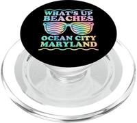 Qué Pasa Playas Ocean City Maryland Coincidencia Ocean City PopSockets PopGrip para MagSafe