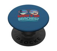 Qué Pasa Playas Viaje de Vacaciones en Familia Cruising Divertido PopSockets PopGrip Adhesivo