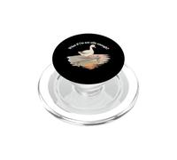 ¿Qué Pasa si no Soy lo Suficientemente Tonto Divertido Ganso Humor Amante del Ganso PopSockets PopGrip para MagSafe