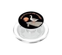 ¿Qué Pasa si no Soy lo Suficientemente Tonto Divertido Tonto Ganso Meme Puesta del Sol PopSockets PopGrip para MagSafe