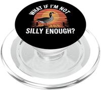 ¿Qué Pasa si no Soy lo Suficientemente Tonto Goose Duck Meme PopSockets PopGrip para MagSafe