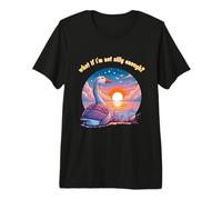 ¿Qué Pasa si no Soy lo Suficientemente Tonto? Silly Goose reflexionando sobre sí Mismo wor Camiseta Premium